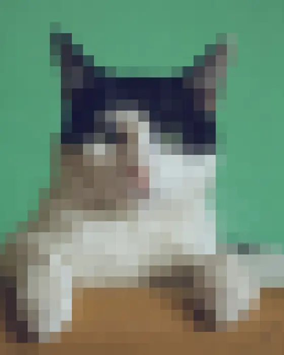 Bit, in flat pixels